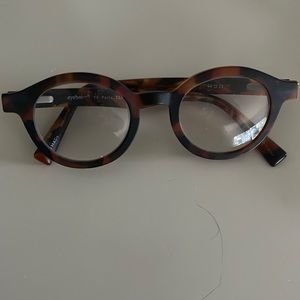 Eye Bobs TV party tortoise matte reading glasses